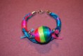 PULSERA ESFERA FLUOR